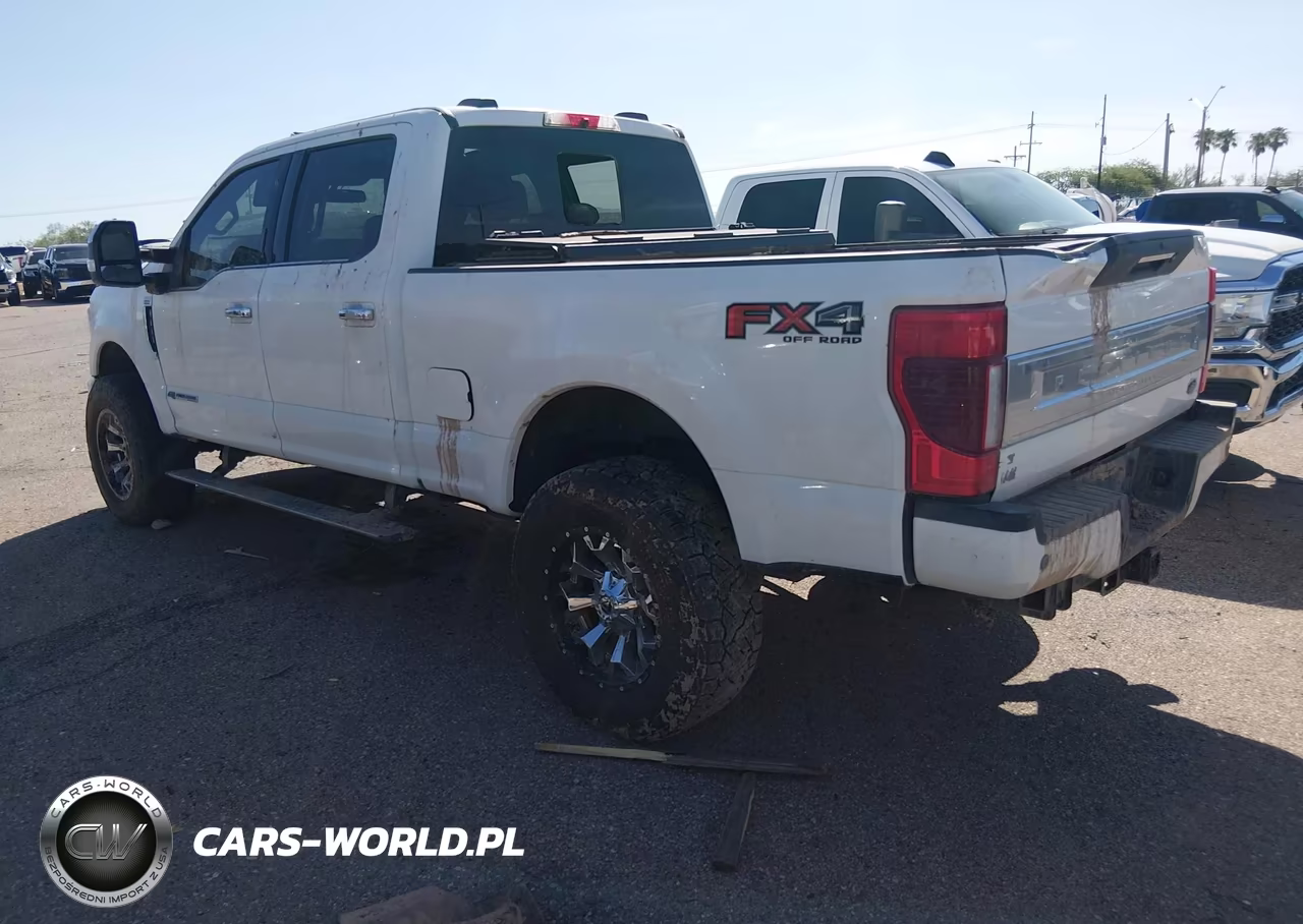 2022 Ford F-350 Platinum VIN:1FT8W3BT6NEE54130 - 3