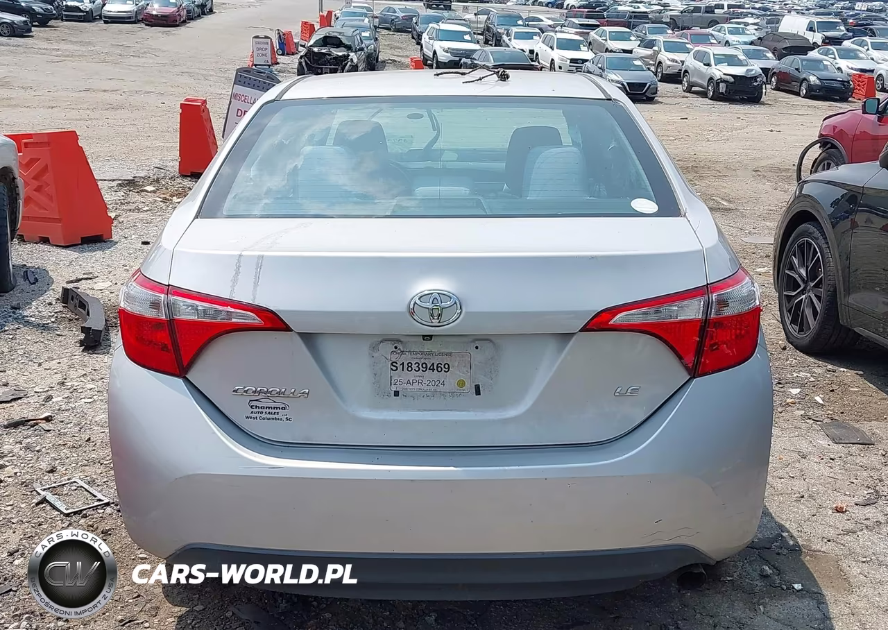 2015 Toyota Corolla Le VIN:2T1BURHE0FC481013 - 16
