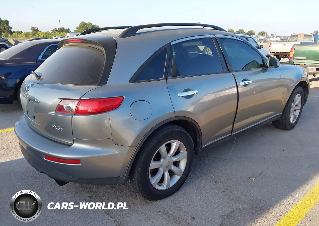 2005 Infiniti Fx35 VIN:JNRAS08U75X108135 - 4