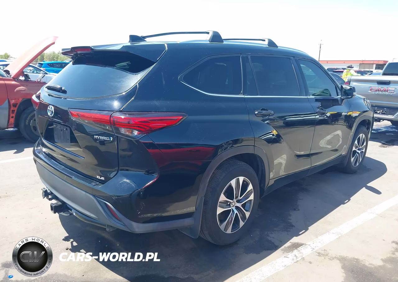 2020 Toyota Highlander Hybrid Xle VIN:5TDGBRCH3LS501898 - 4