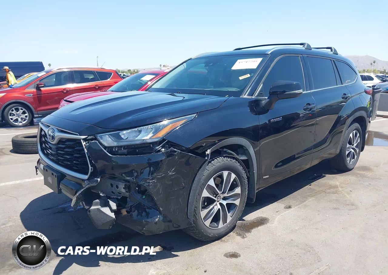 2020 Toyota Highlander Hybrid Xle VIN:5TDGBRCH3LS501898 - 6