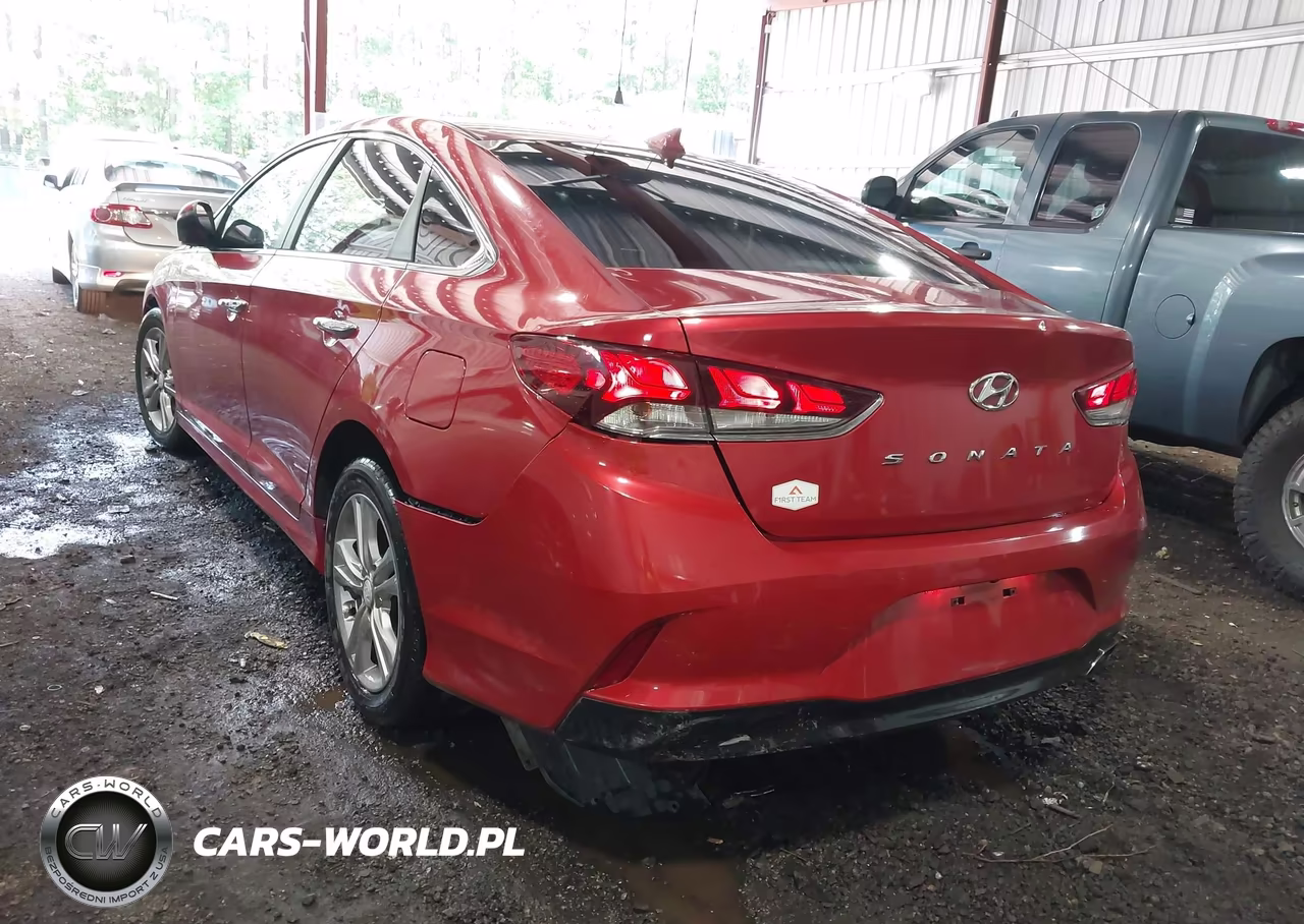 2018 Hyundai Sonata Sel VIN:5NPE34AF7JH689224 - 3