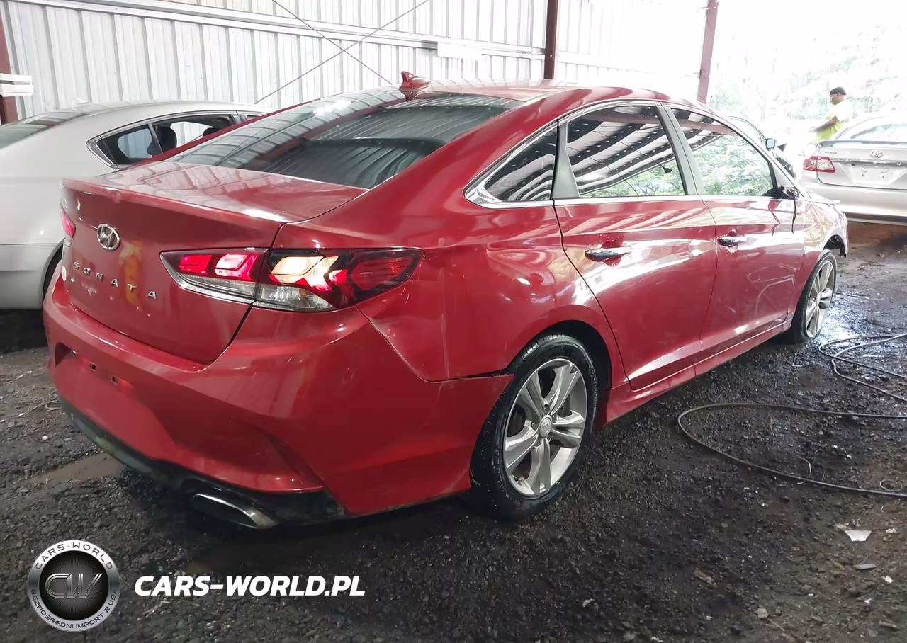 2018 Hyundai Sonata Sel VIN:5NPE34AF7JH689224 - 4