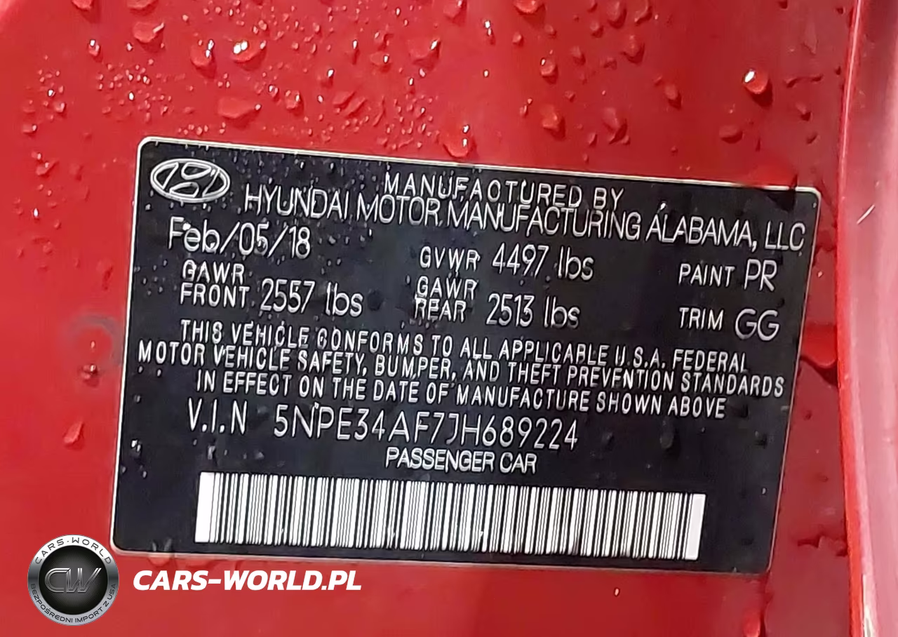 2018 Hyundai Sonata Sel VIN:5NPE34AF7JH689224 - 9