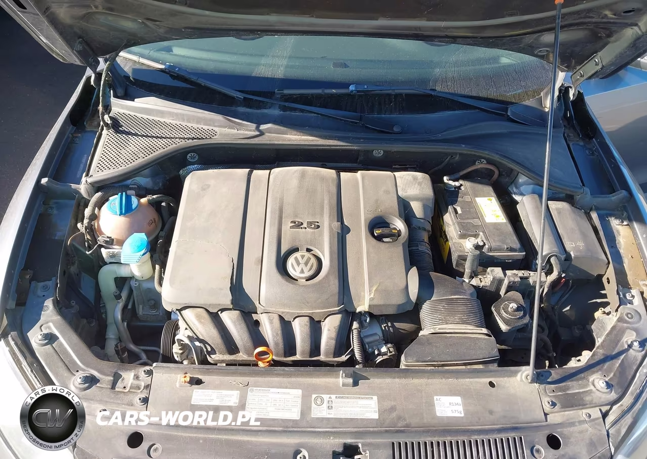 2013 Volkswagen Passat 2.5L Se VIN:1VWBP7A39DC018228 - 10