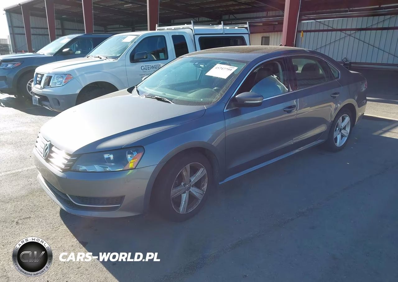 2013 Volkswagen Passat 2.5L Se VIN:1VWBP7A39DC018228 - 2