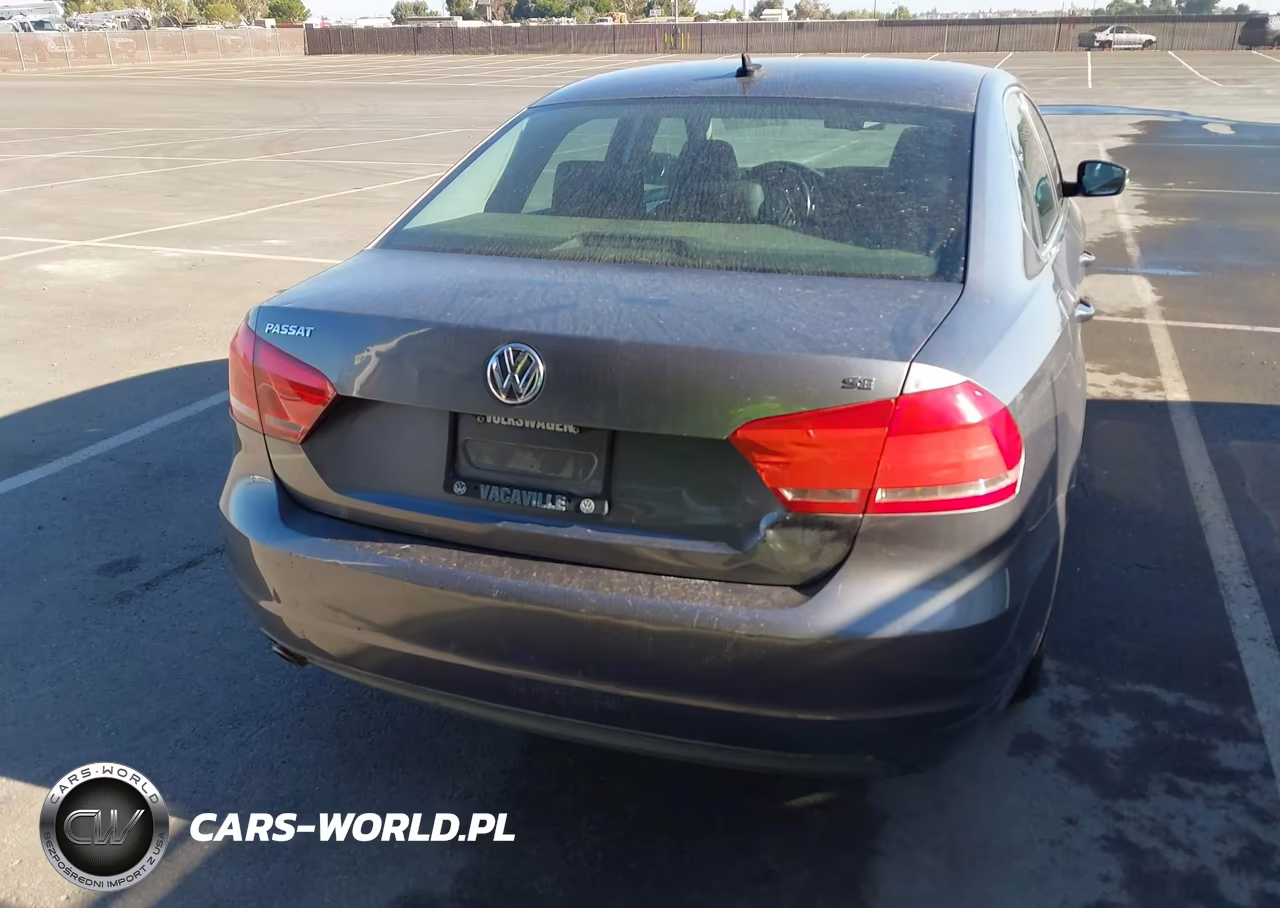 2013 Volkswagen Passat 2.5L Se VIN:1VWBP7A39DC018228 - 6