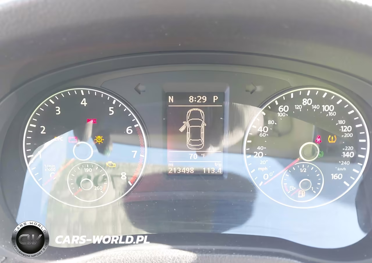 2013 Volkswagen Passat 2.5L Se VIN:1VWBP7A39DC018228 - 7