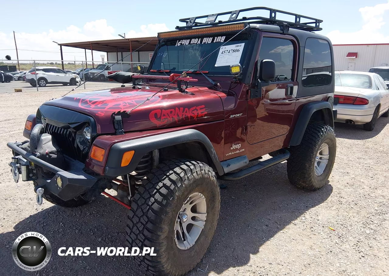2003 Jeep Wrangler Sport VIN:1J4FA49S43P327834 - 2