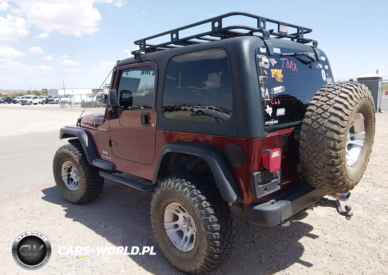 2003 Jeep Wrangler Sport VIN:1J4FA49S43P327834 - 3