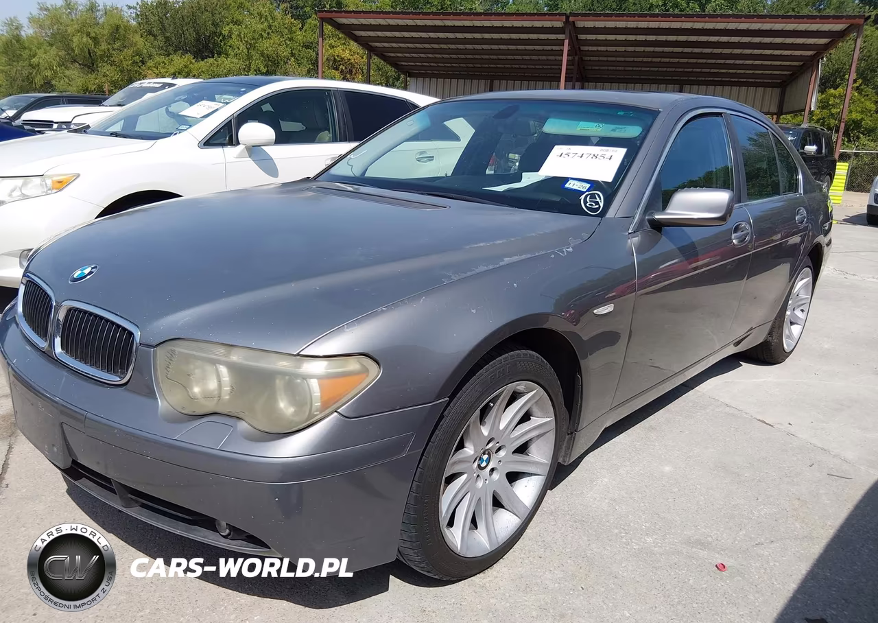 2003 BMW 745I VIN:WBAGL63443DP61664 - 2