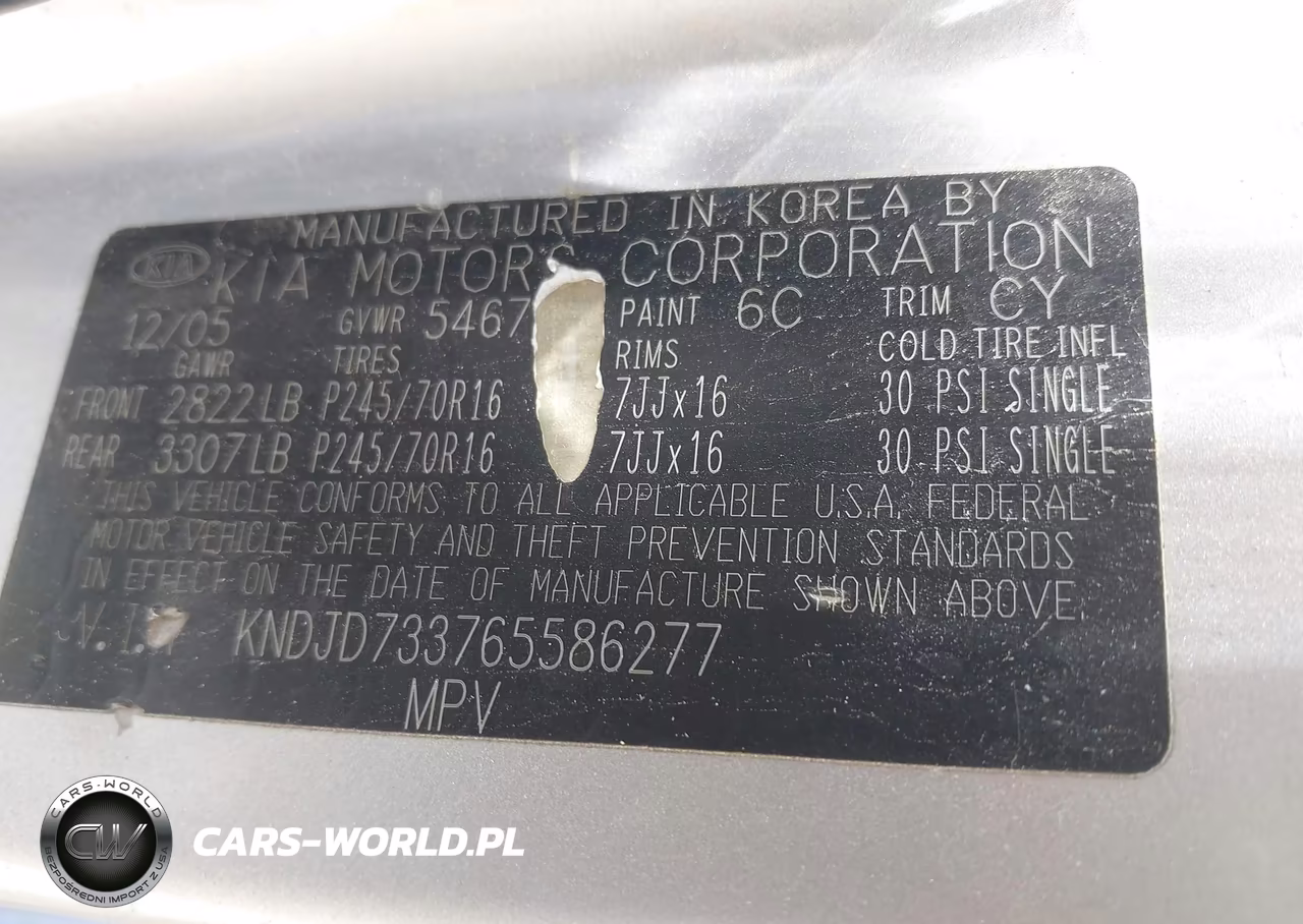 2006 Kia Sorento Ex-Lx VIN:KNDJD733765586277 - 9