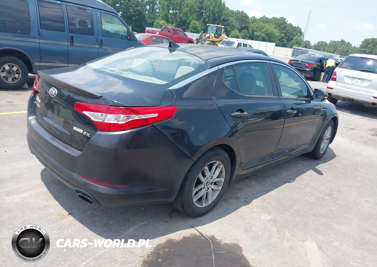 2011 Kia Optima Lx VIN:KNAGM4A72B5154203 - 4