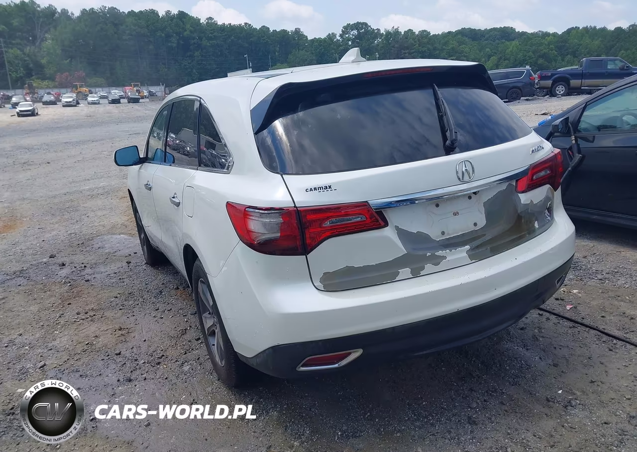 2014 Acura Mdx VIN:5FRYD3H2XEB007432 - 3