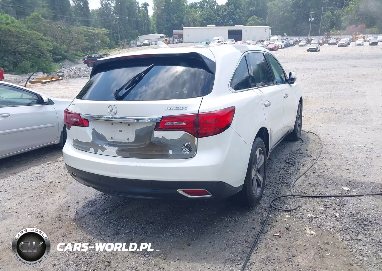 2014 Acura Mdx VIN:5FRYD3H2XEB007432 - 4
