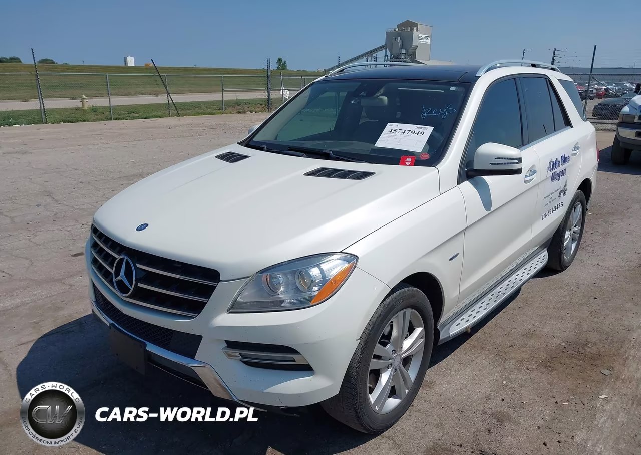 2012 Mercedes-Benz Ml 350 4Matic VIN:4JGDA5HBXCA012913 - 2