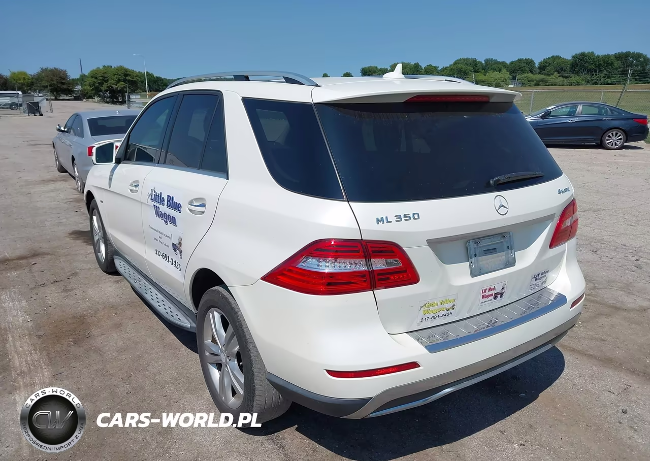 2012 Mercedes-Benz Ml 350 4Matic VIN:4JGDA5HBXCA012913 - 3