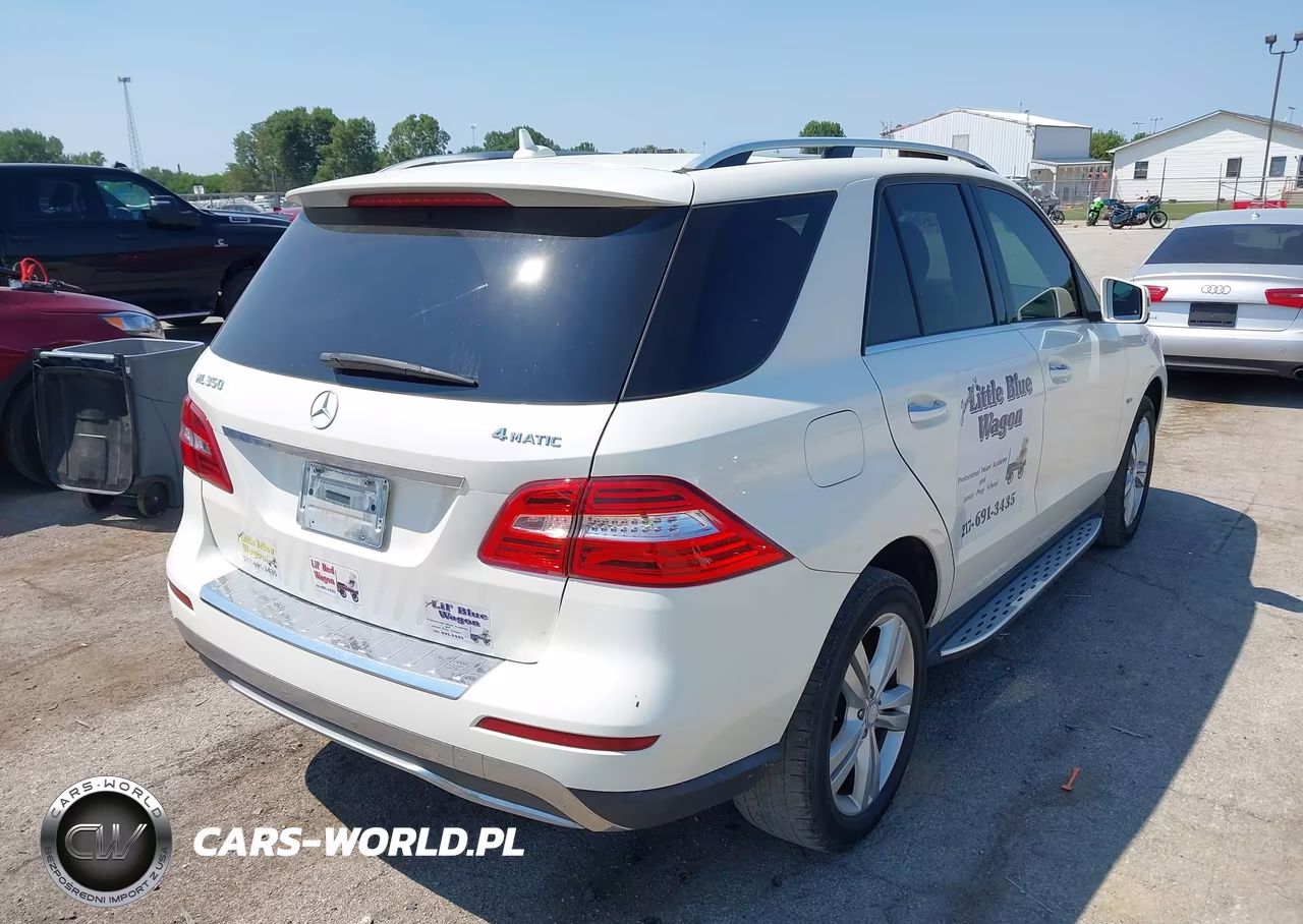 2012 Mercedes-Benz Ml 350 4Matic VIN:4JGDA5HBXCA012913 - 4