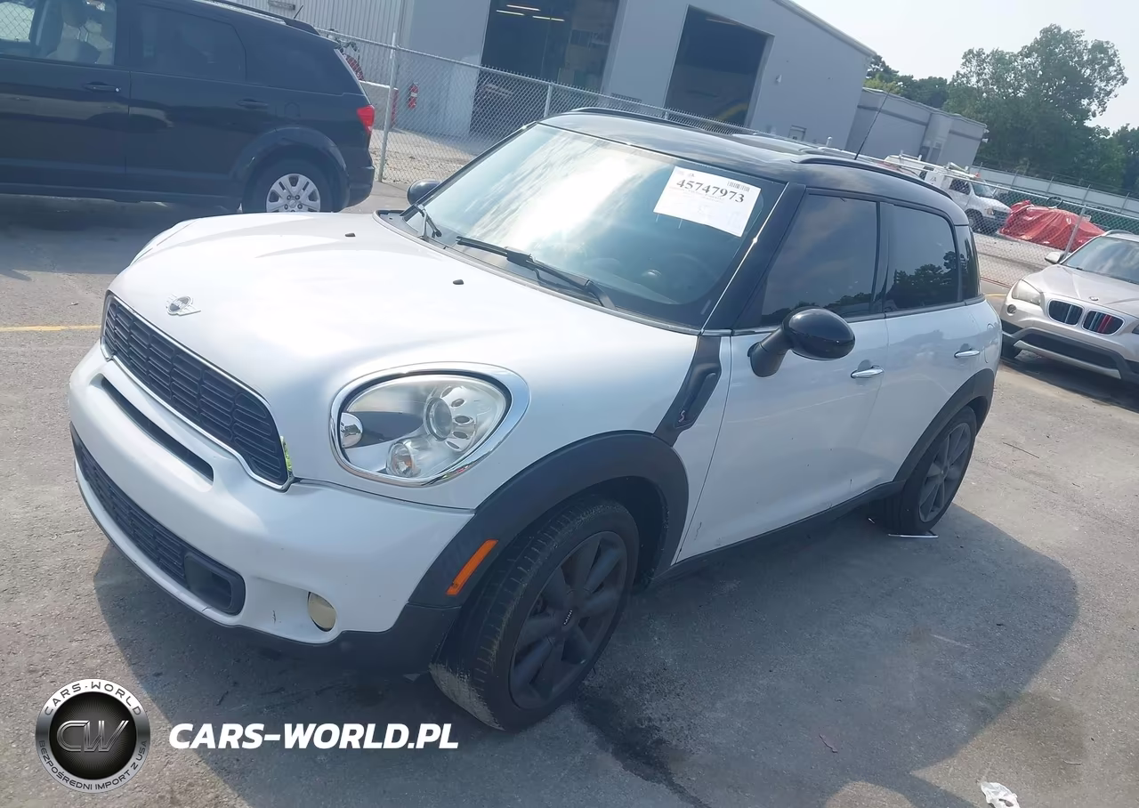 2012 Mini Cooper S Countryman VIN:WMWZC3C55CWL85156 - 2
