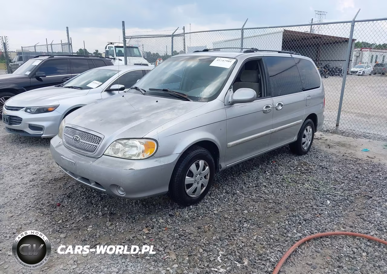 2005 Kia Sedona Ex-Lx VIN:KNDUP132256689222 - 2
