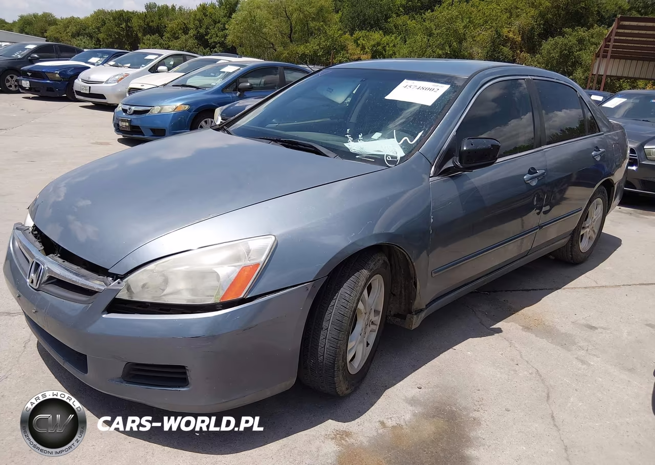 2007 Honda Accord 2.4 Lx VIN:1HGCM56417A113390 - 2