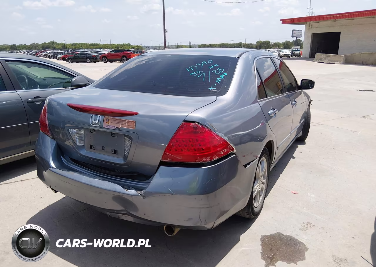 2007 Honda Accord 2.4 Lx VIN:1HGCM56417A113390 - 4