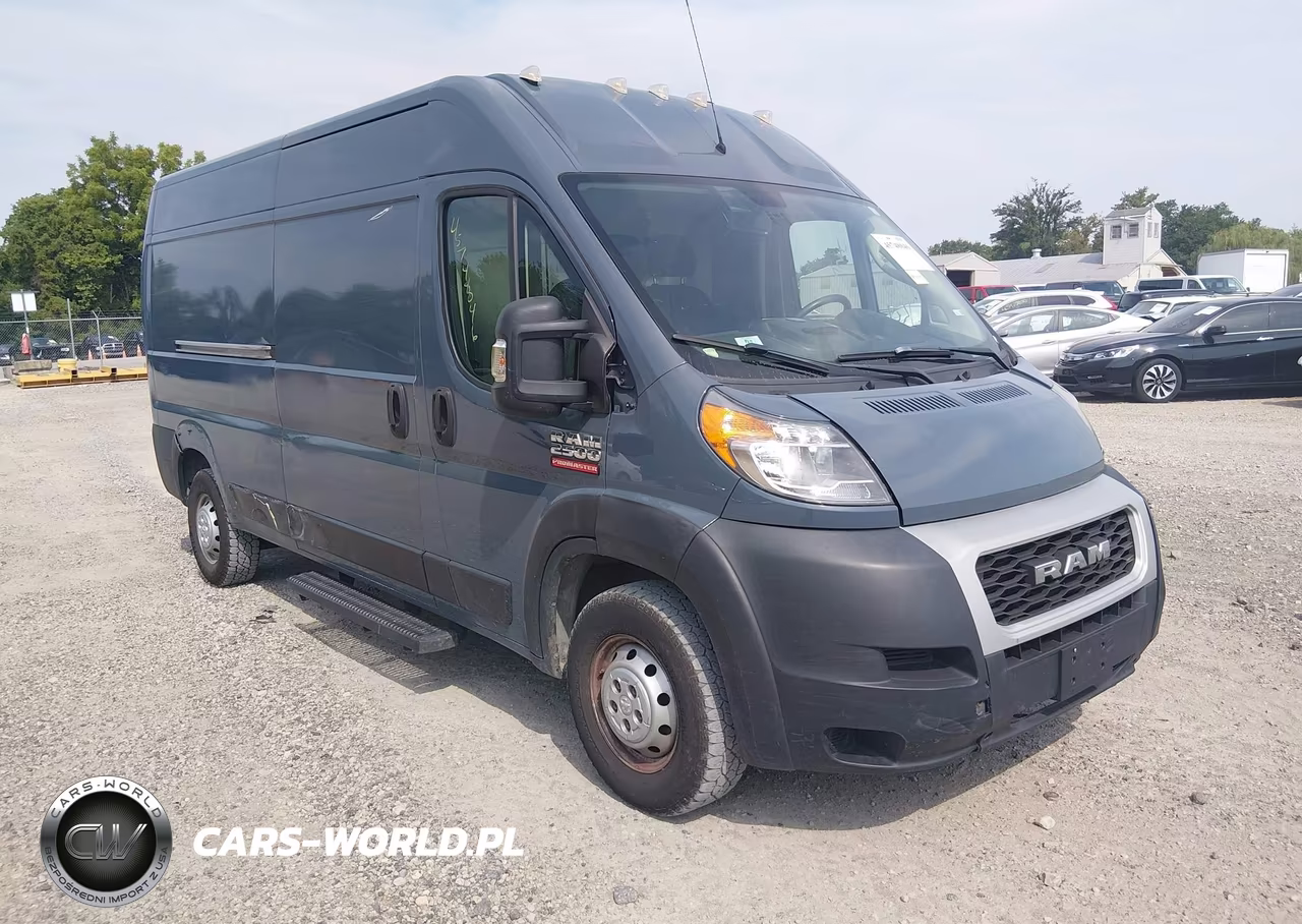 2019 Ram Promaster 2500 High Roof 159 Wb VIN:3C6TRVDG6KE519174 - 1