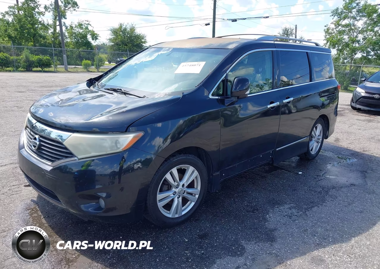 2011 Nissan Quest Sl VIN:JN8AE2KP2B9000774 - 2