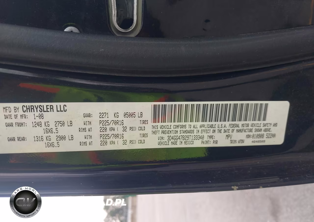2009 Dodge Journey Se VIN:3D4GG47B29T133340 - 9