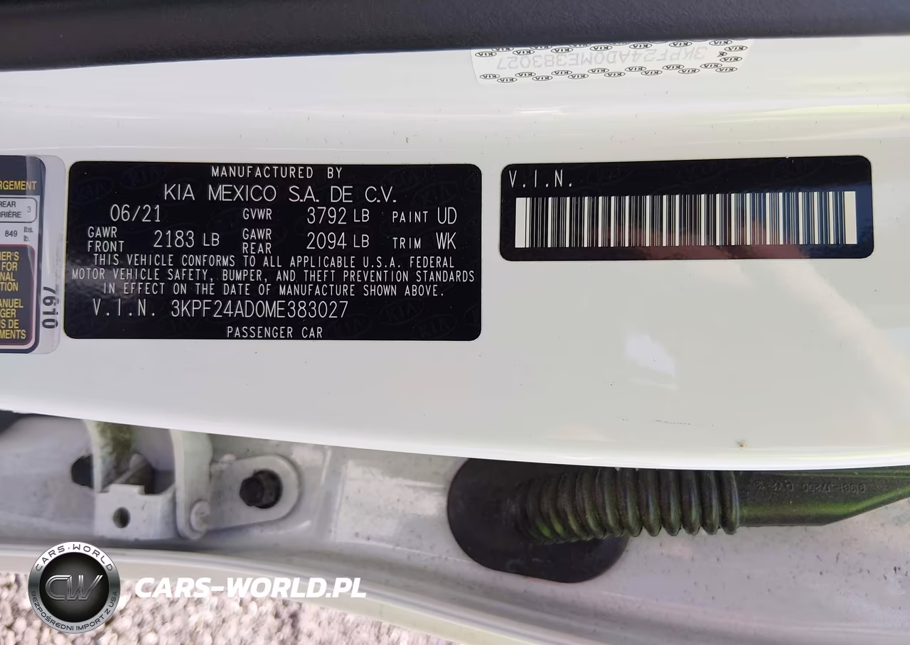 2021 Kia Forte Lxs VIN:3KPF24AD0ME383027 - 9