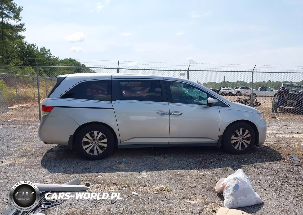 2015 Honda Odyssey Ex-L VIN:5FNRL5H61FB002435 - 14