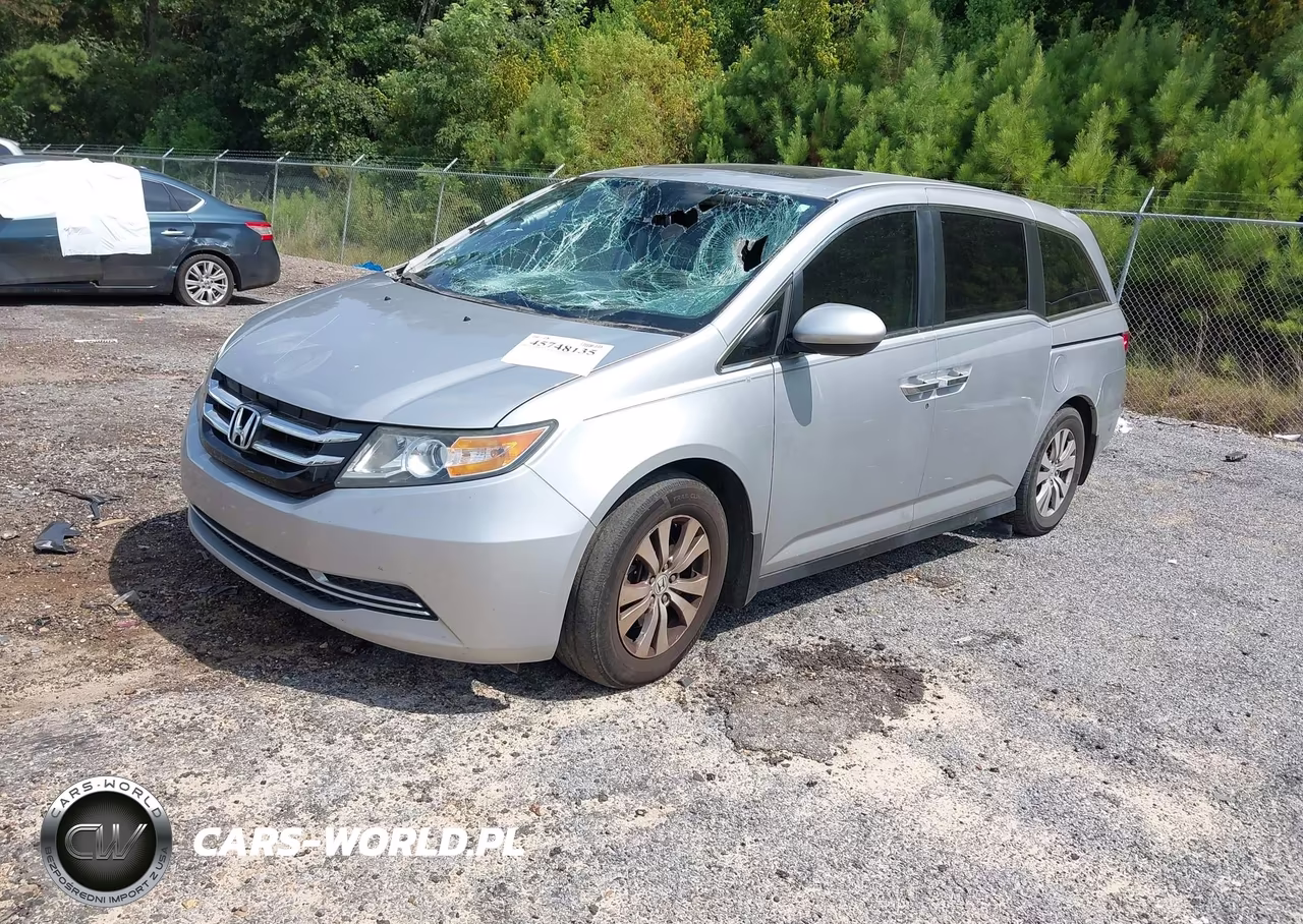 2015 Honda Odyssey Ex-L VIN:5FNRL5H61FB002435 - 2