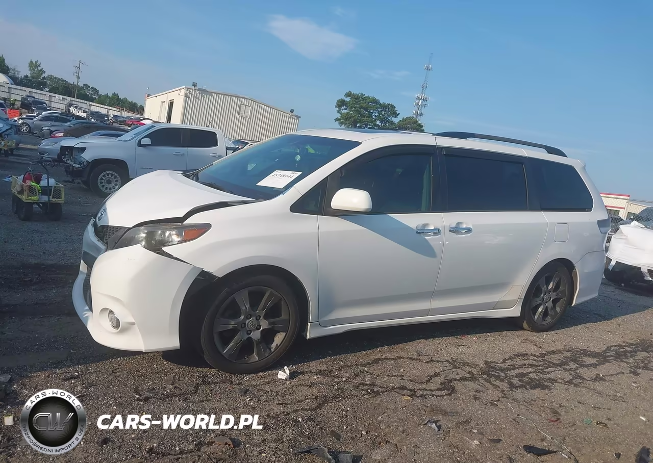 2014 Toyota Sienna Se 8 Passenger VIN:5TDXK3DC9ES412517 - 14