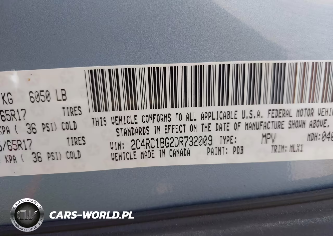 2013 Chrysler Town & Country Touring VIN:2C4RC1BG2DR732009 - 9