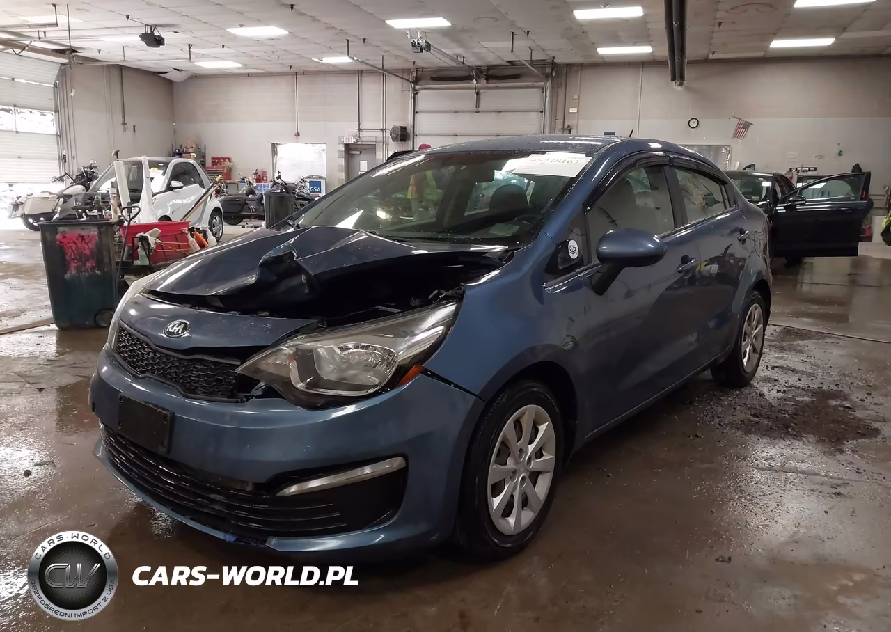 2016 Kia Rio Lx VIN:KNADM4A3XG6646978 - 2