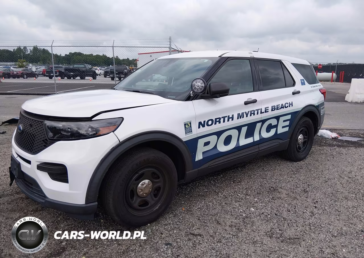 2022 Ford Police Interceptor Utility VIN:1FM5K8AB0NGA09130 - 2