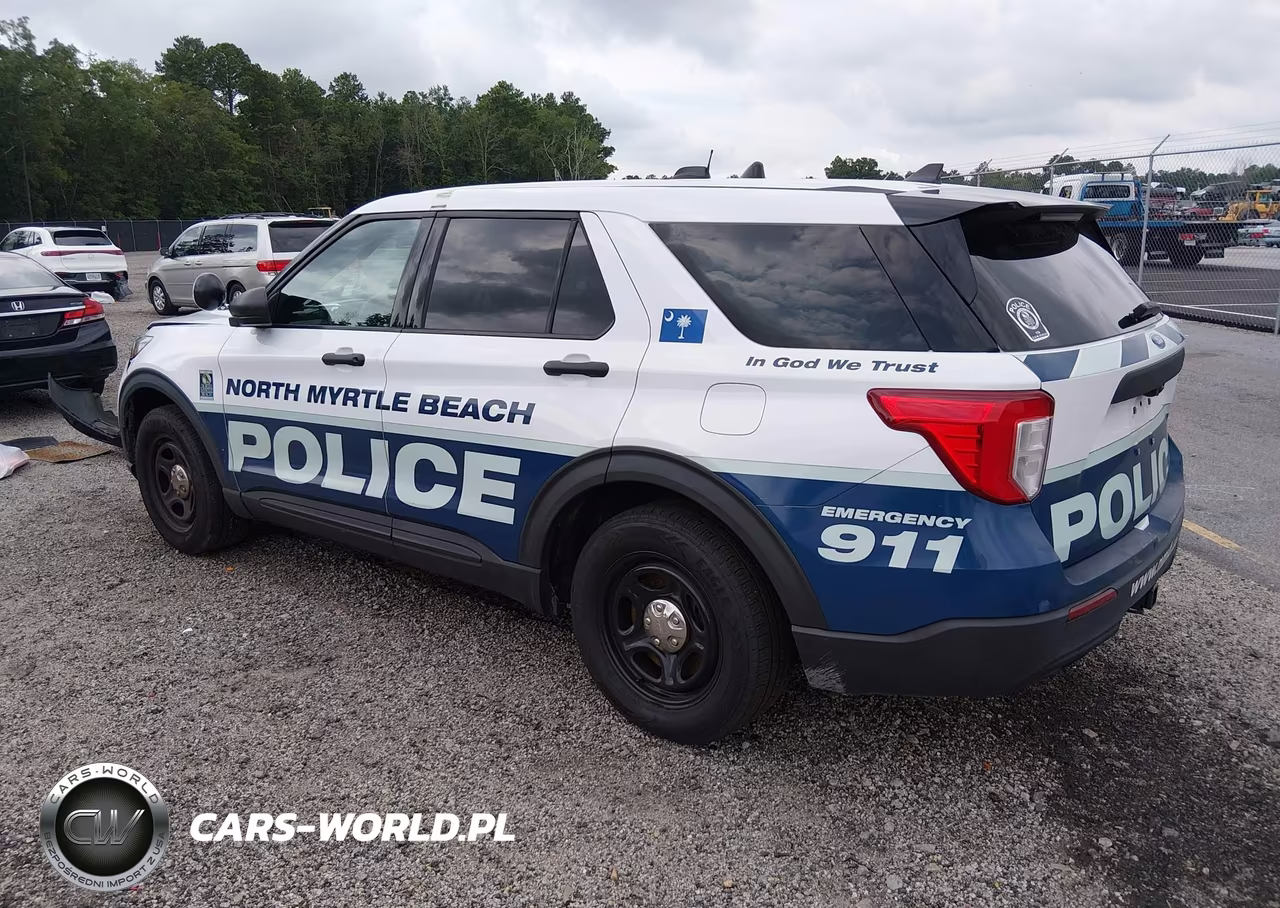 2022 Ford Police Interceptor Utility VIN:1FM5K8AB0NGA09130 - 3