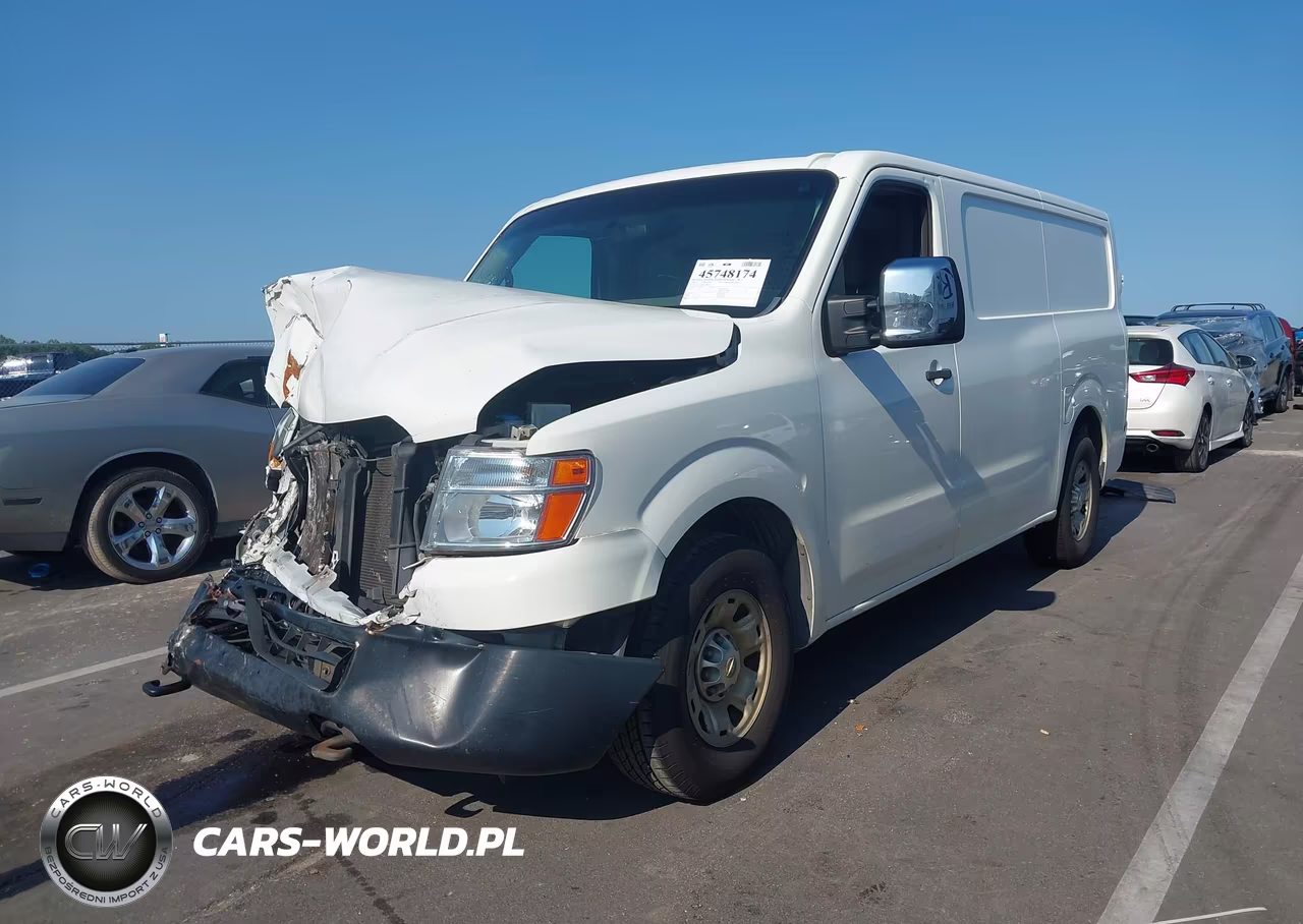 2014 Nissan Nv Cargo Nv2500 Hd Sv V8 VIN:1N6AF0KY1EN108527 - 2