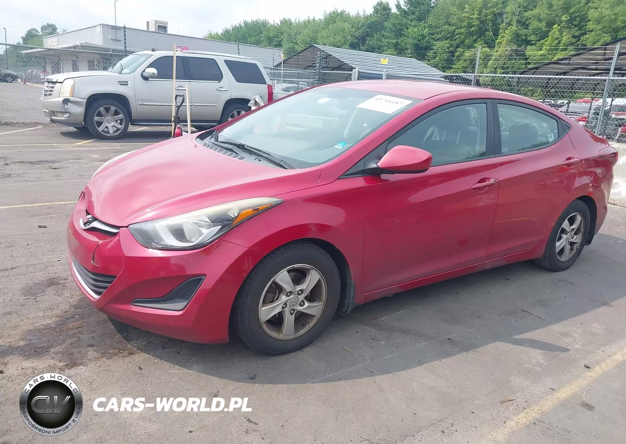 2015 Hyundai Elantra Se VIN:KMHDH4AE1FU416129 - 2