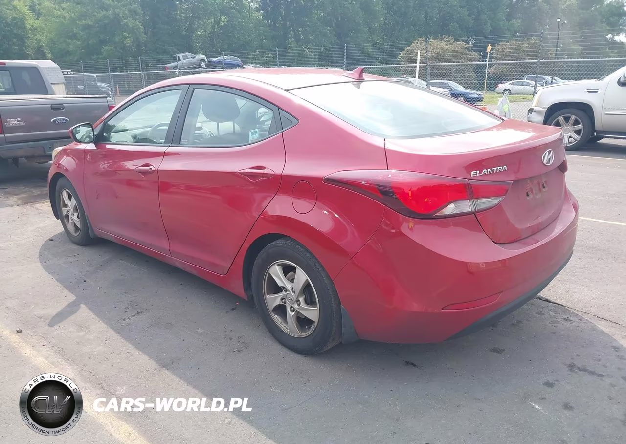 2015 Hyundai Elantra Se VIN:KMHDH4AE1FU416129 - 3