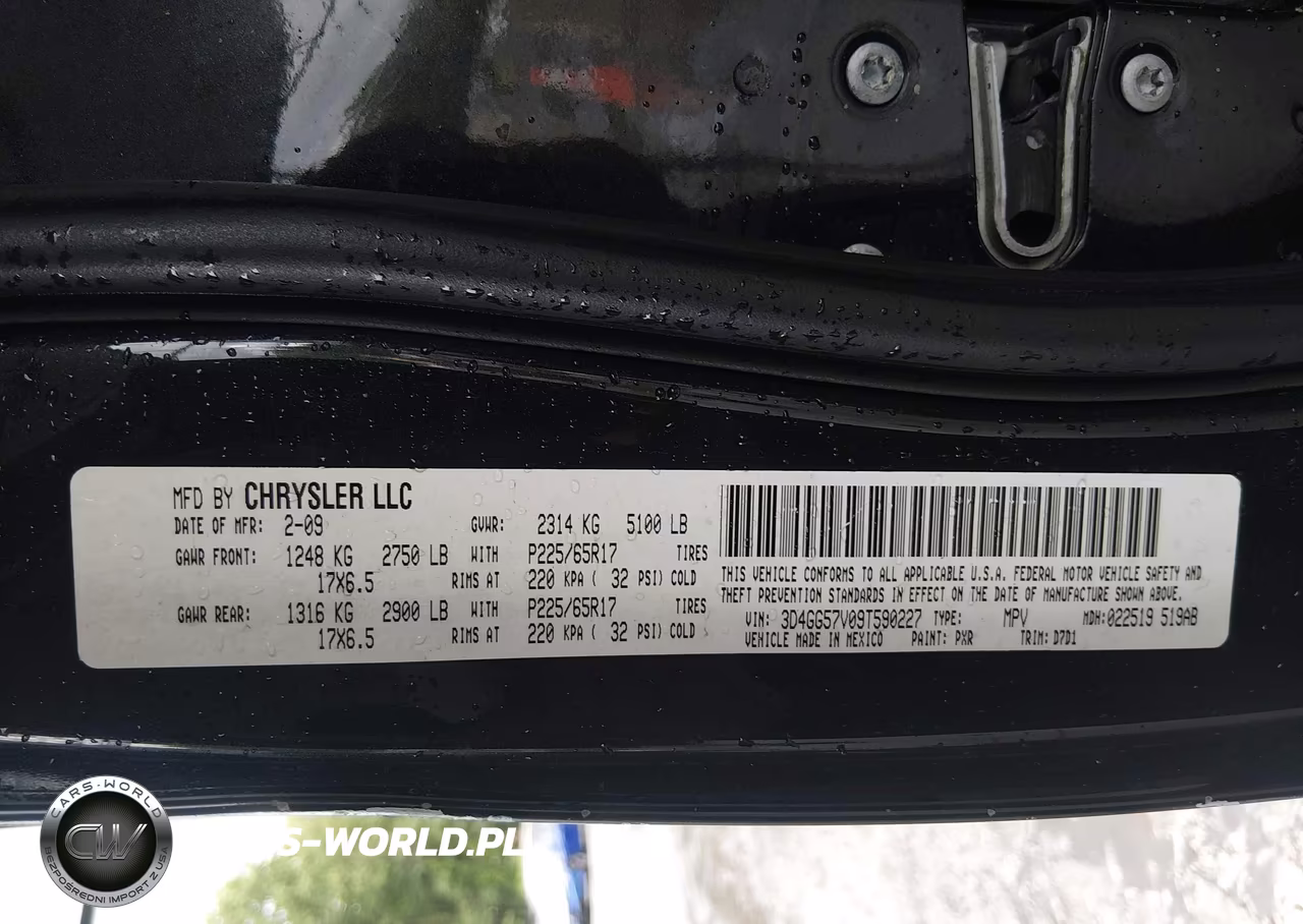 2009 Dodge Journey Sxt VIN:3D4GG57V09T590227 - 9