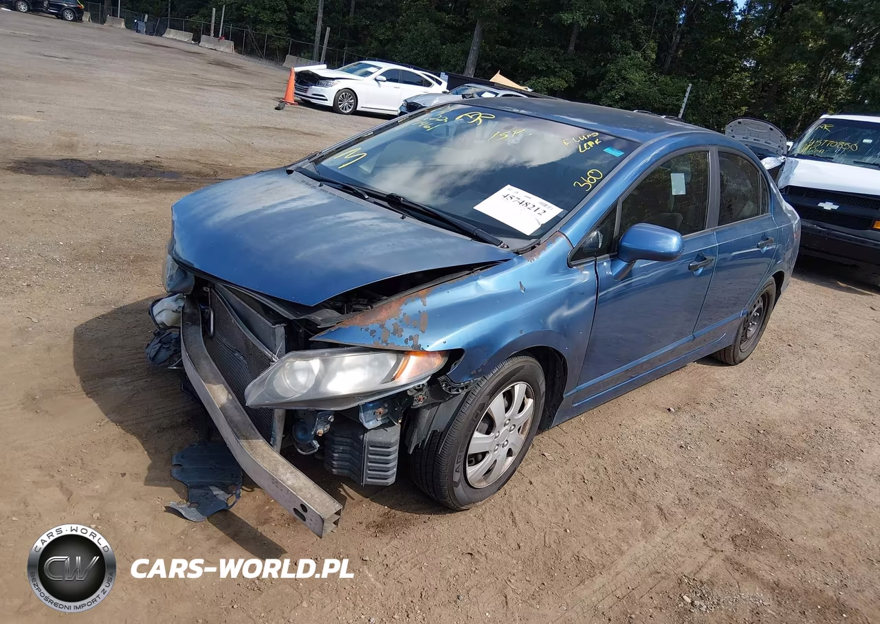 2010 Honda Civic Vp VIN:19XFA1F31AE057461 - 2