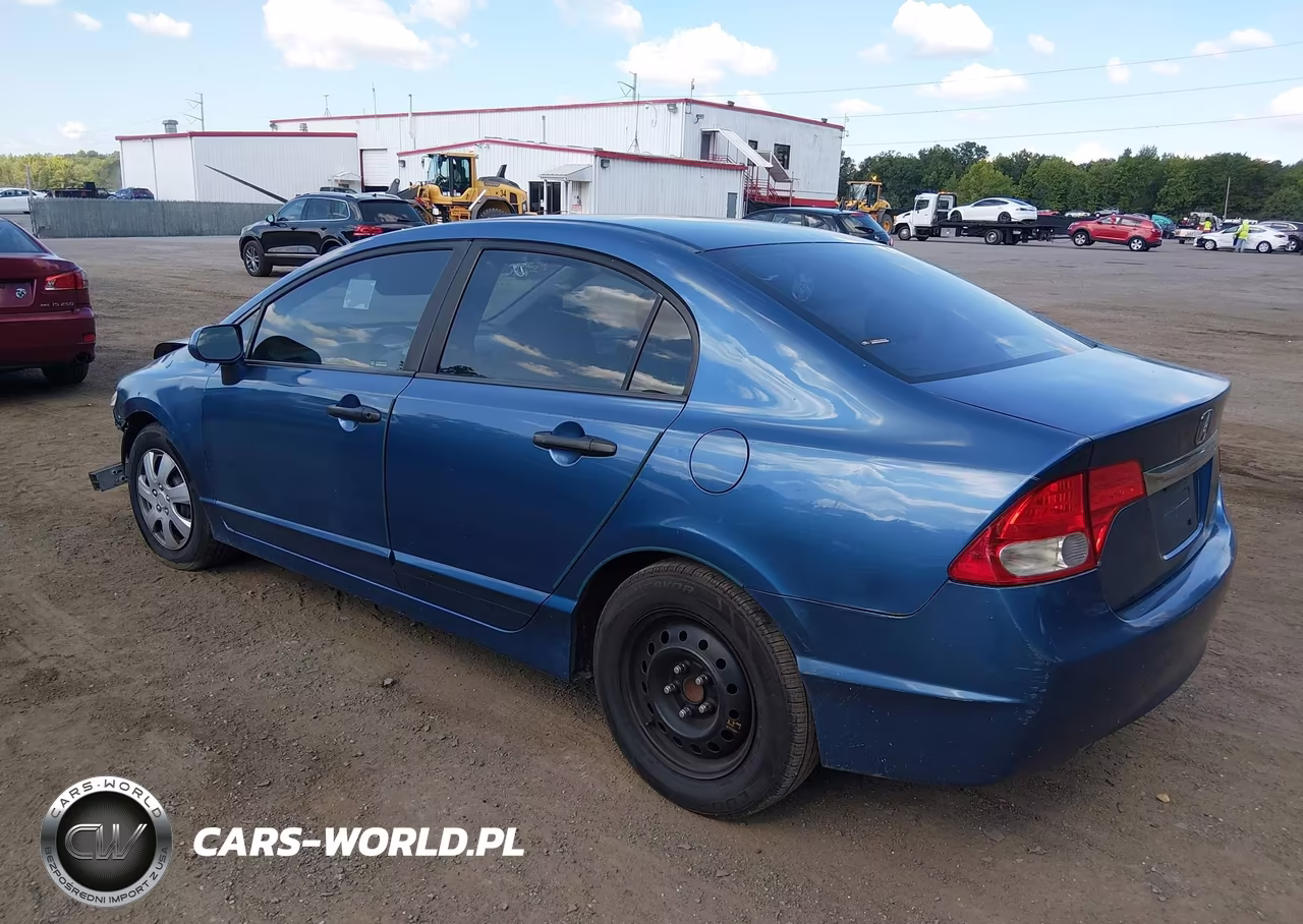 2010 Honda Civic Vp VIN:19XFA1F31AE057461 - 3