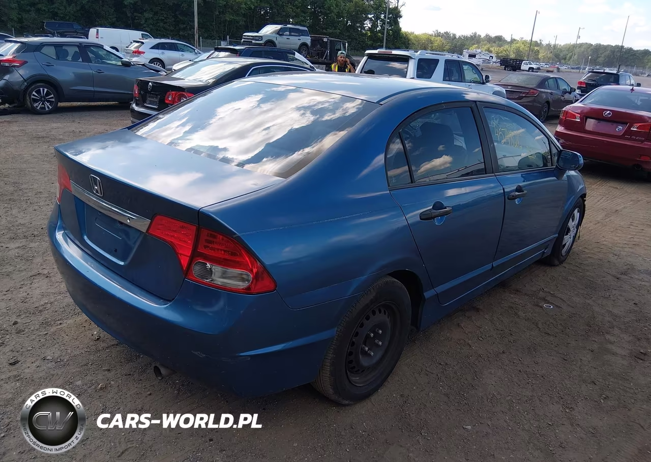 2010 Honda Civic Vp VIN:19XFA1F31AE057461 - 4