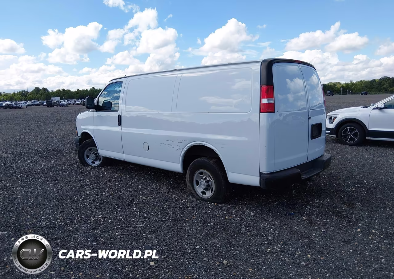 2020 Chevrolet Express Cargo Rwd 3500 Regular Wheelbase Wt VIN:1GCZGGFP2L1146477 - 3