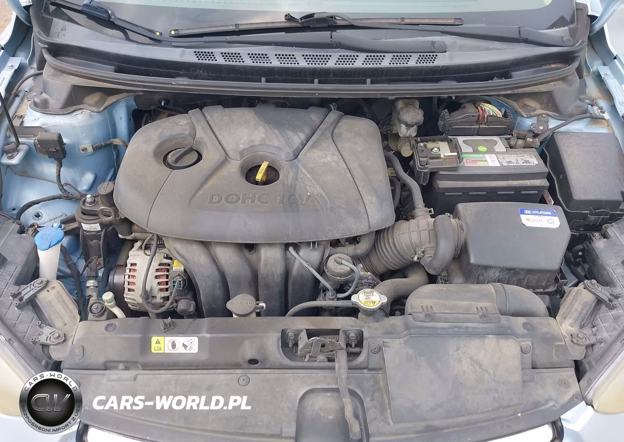 2013 Hyundai Elantra Gls VIN:KMHDH4AE8DU755757 - 10