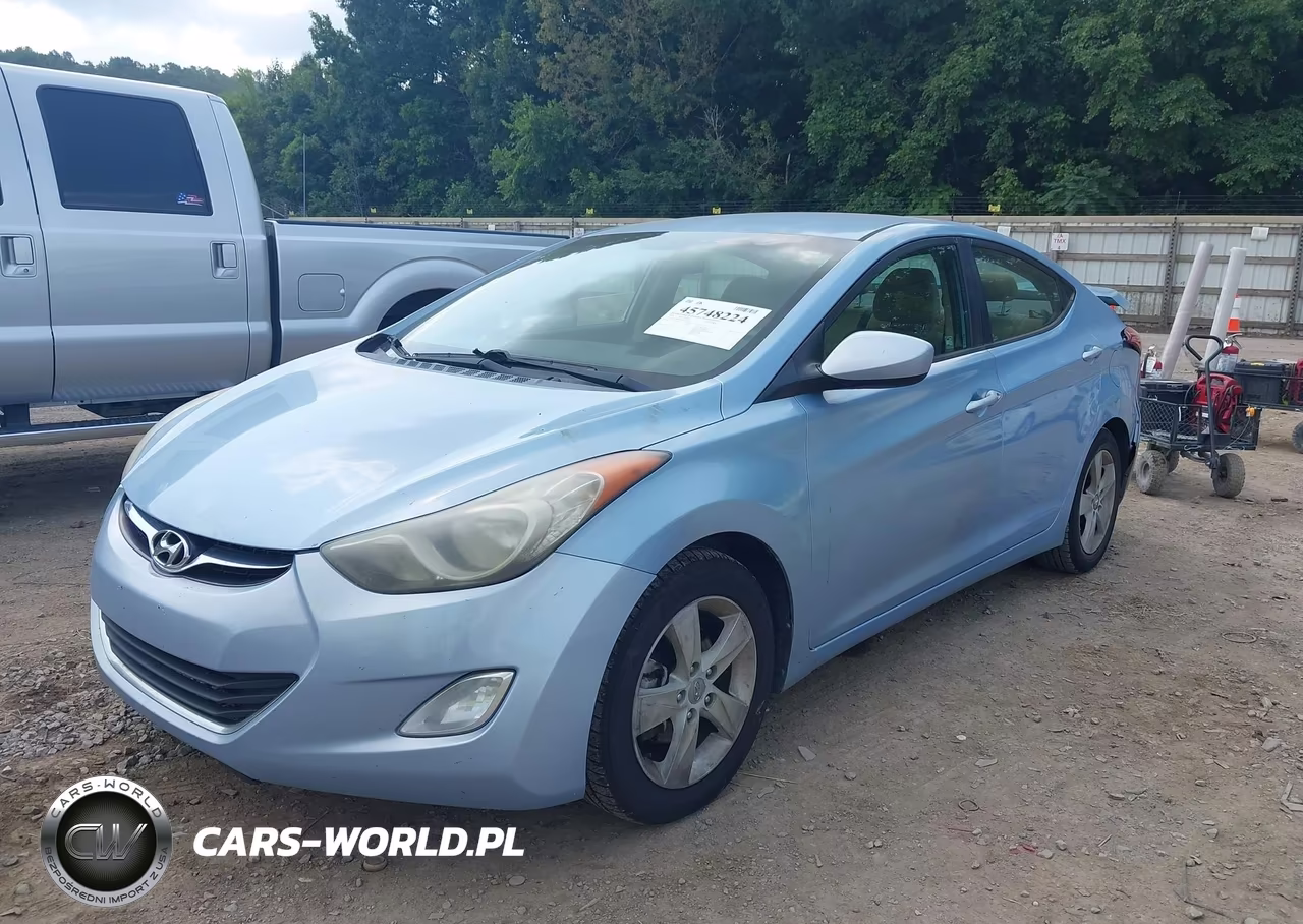 2013 Hyundai Elantra Gls VIN:KMHDH4AE8DU755757 - 2