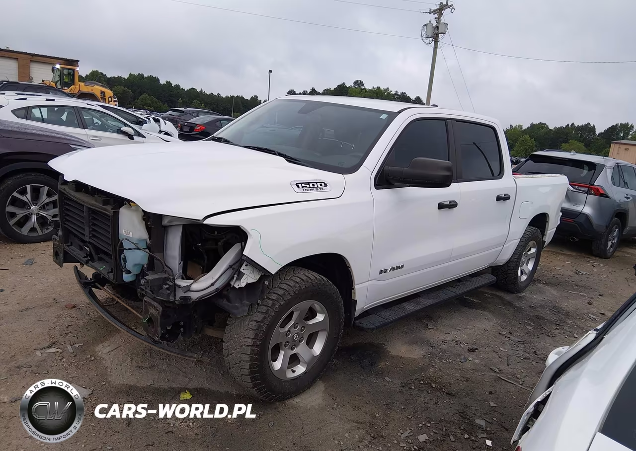 2019 Ram 1500 Tradesman 4X4 5'7 Box VIN:1C6SRFGT4KN605346 - 2