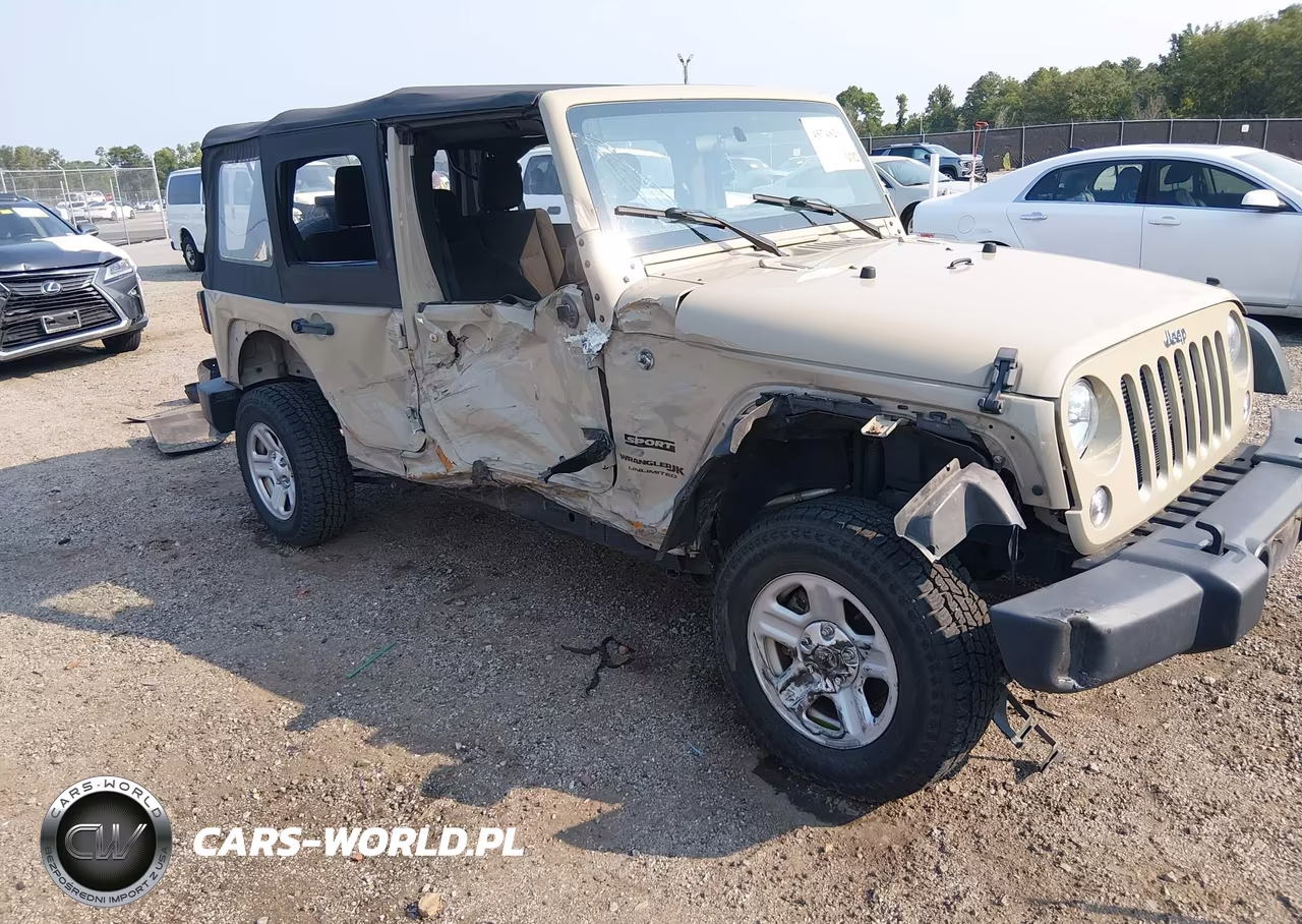 2018 Jeep Wrangler Jk Unlimited Sport 4X4 – zdjęcie 1 z 17