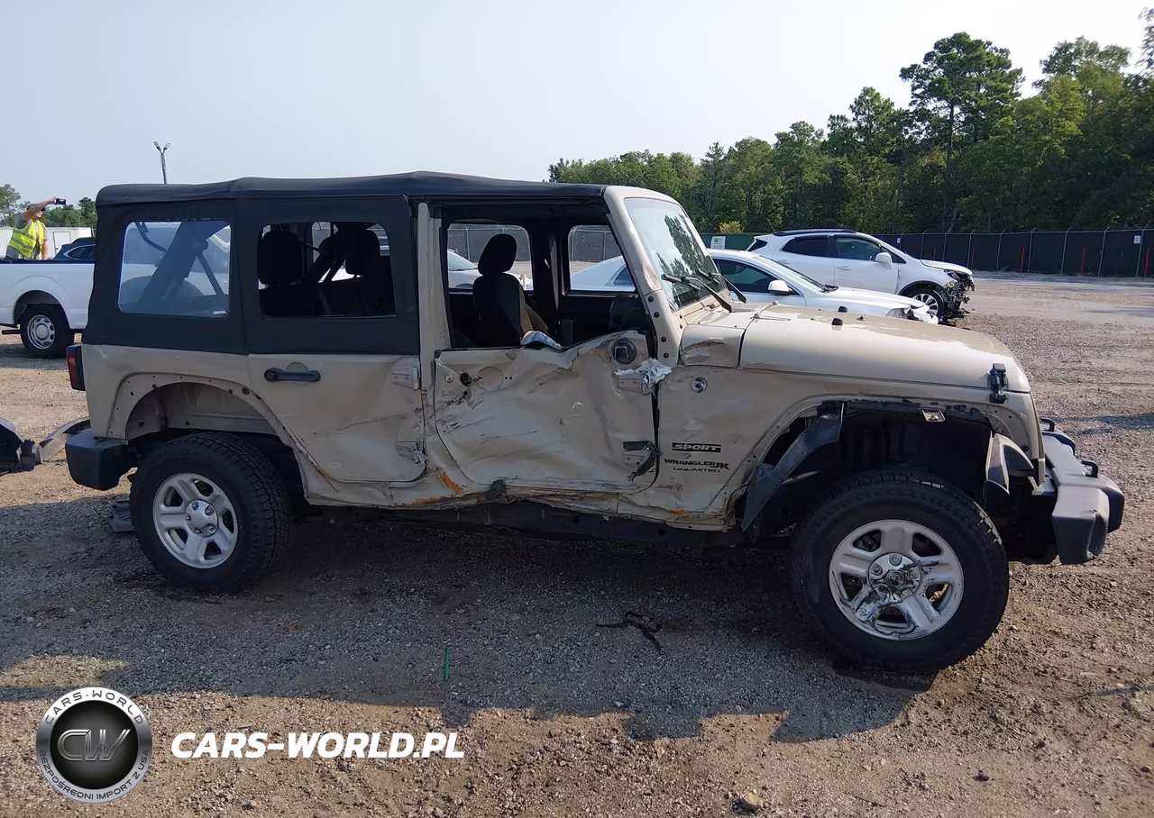 2018 Jeep Wrangler Jk Unlimited Sport 4X4 VIN:1C4BJWDG6JL807378 - 14